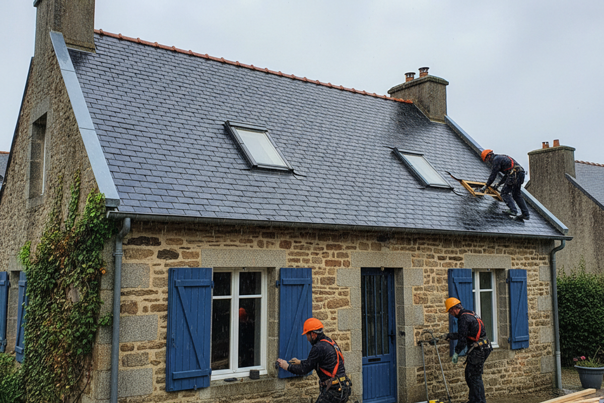 Rénovation toiture à Quimper en 2026 : Protégez votre maison avec style