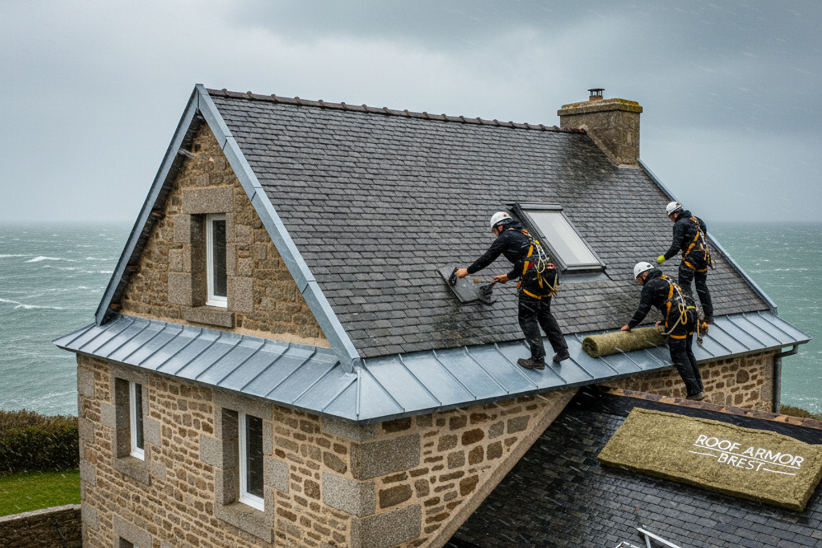 Entreprise de couverture à Brest en 2026 : Guide complet pour vos travaux de toiture