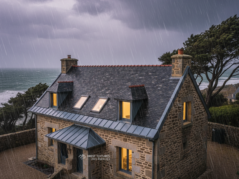 Rénovation toiture Brest 2025 : Gardez votre toit au top !