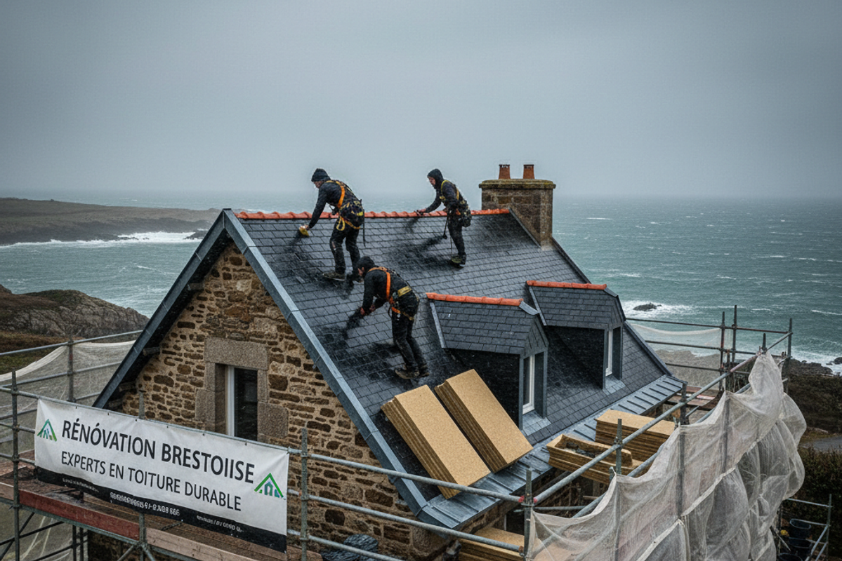Rénovation Toiture à Brest en 2025 : Guide Essentiel