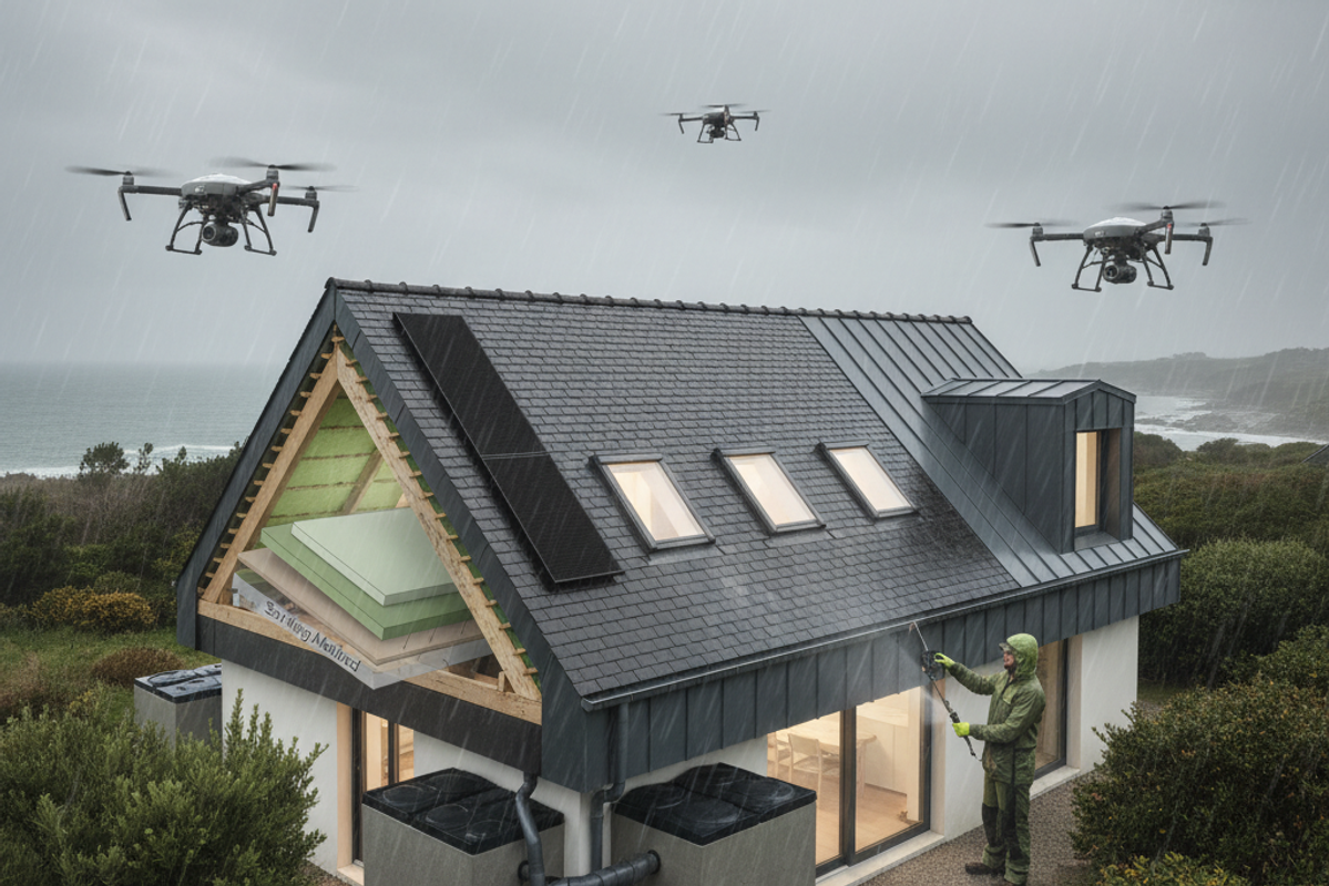 Rénovation toiture à Brest en 2026 : allier résistance et innovation