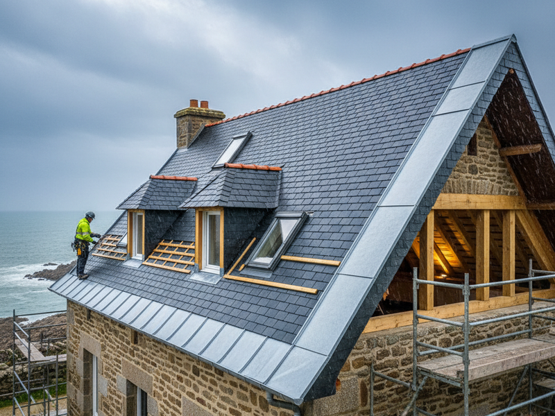 Rénovation toiture à Brest en 2026 : votre guide complet et sans prise de tête
