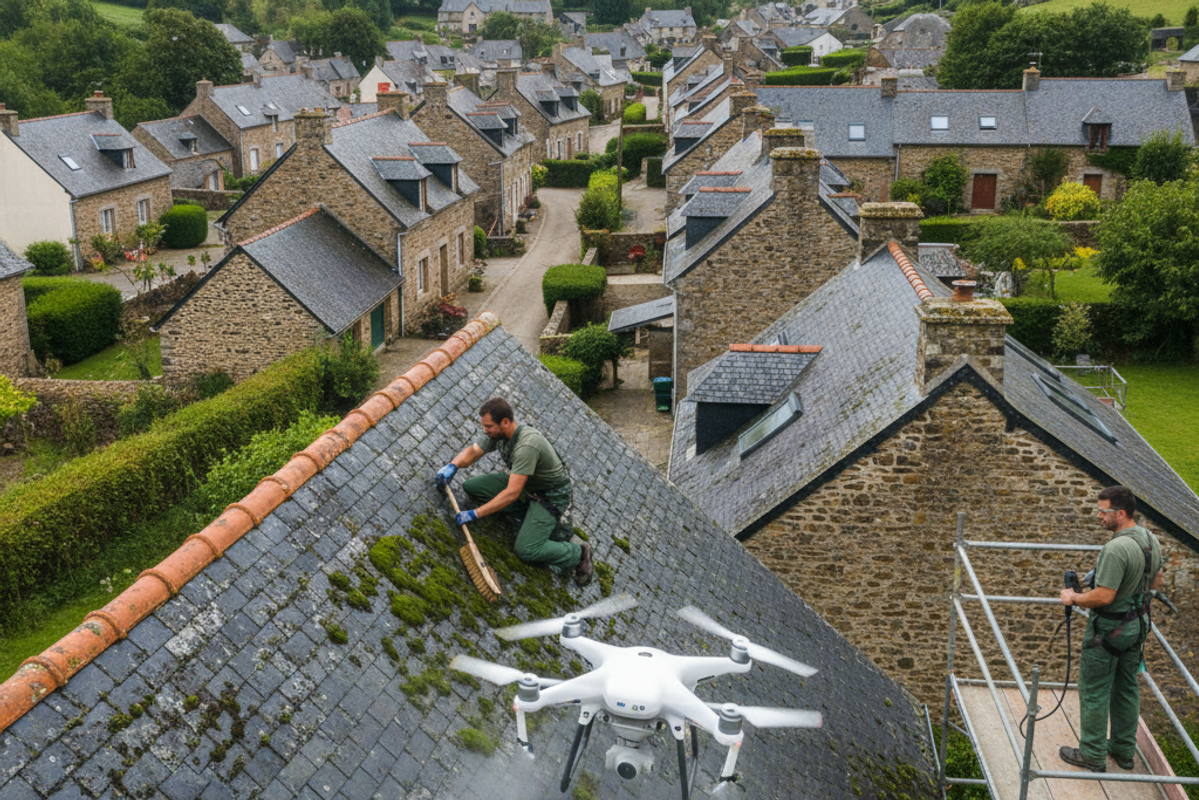Démoussage de Toiture en Bretagne en 2025 : Le Guide Essentiel