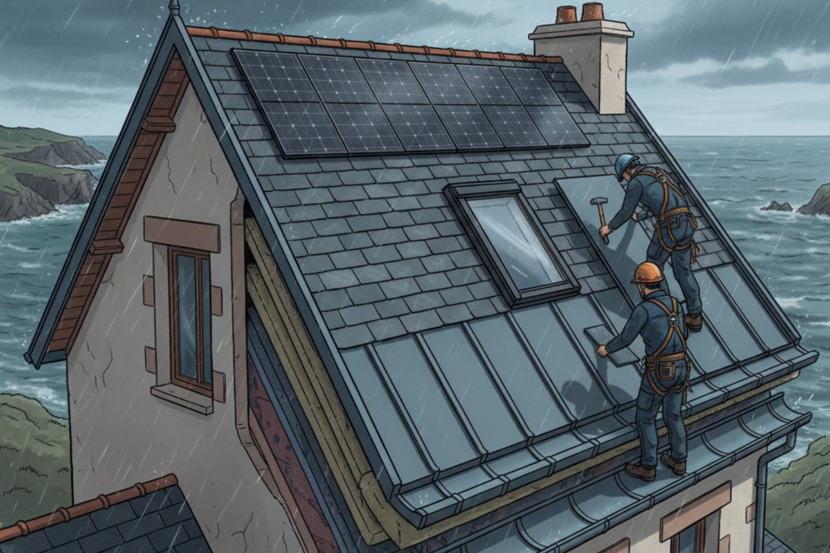 Entreprise de couverture à Brest en 2025 : Guide complet pour vos travaux