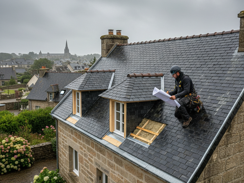 Rénovation toiture Quimper 2025 : guide complet et tendances