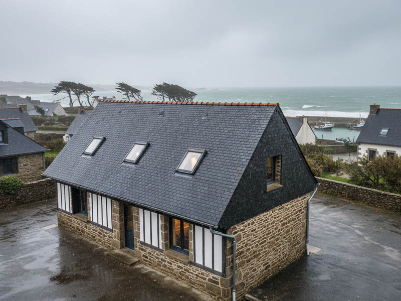 Entreprise de couverture à Crozon en 2026 : Solutions adaptées au climat breton