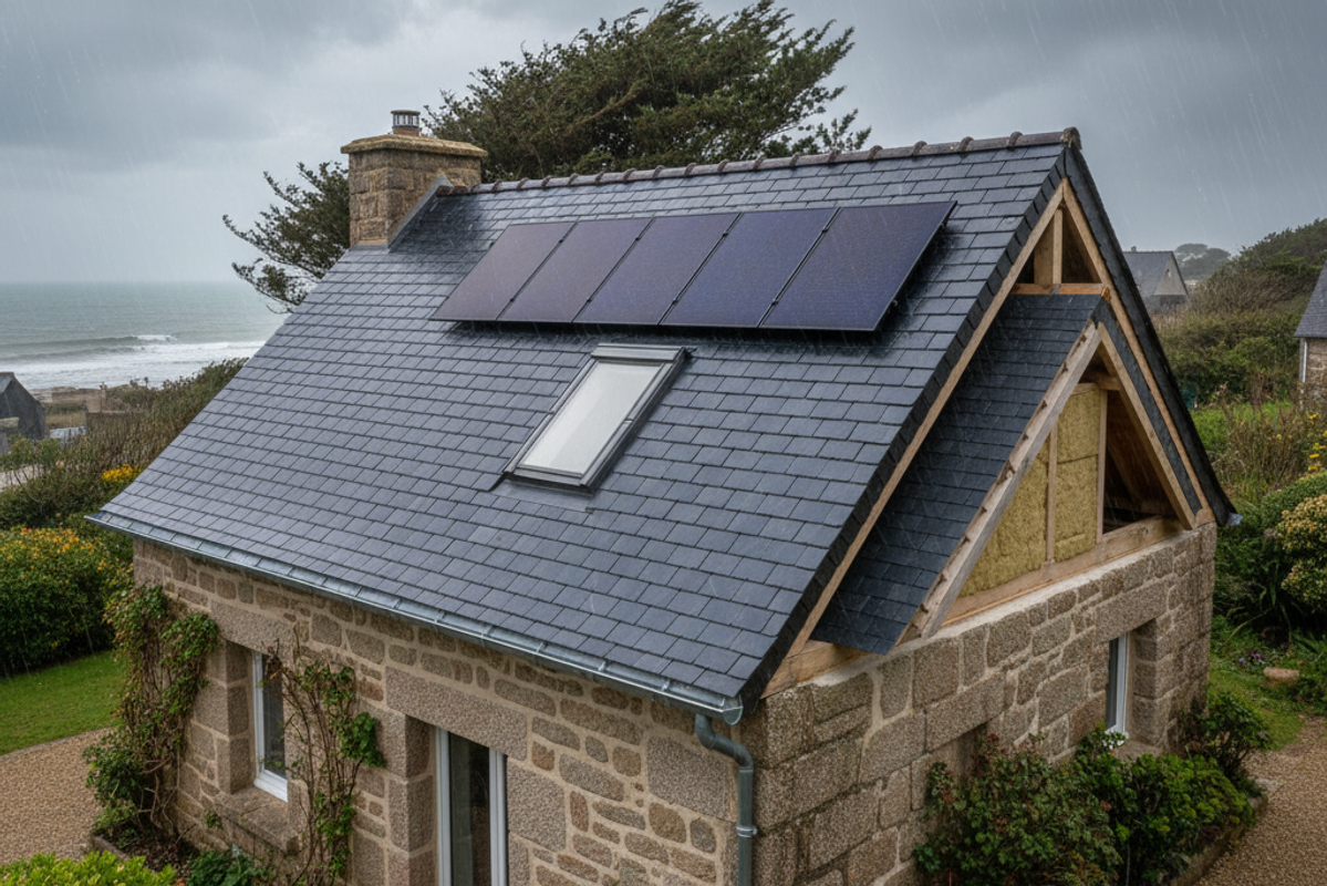 Rénovation toiture Brest 2026 : Protégez votre toit contre les intempéries
