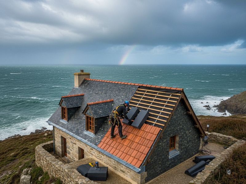 Entreprise de couverture à Crozon en 2025 : Guide complet pour votre toiture