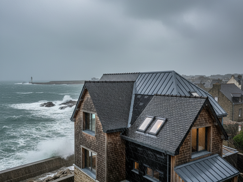 Entreprise de couverture locale à Brest : votre alliée contre la météo bretonne