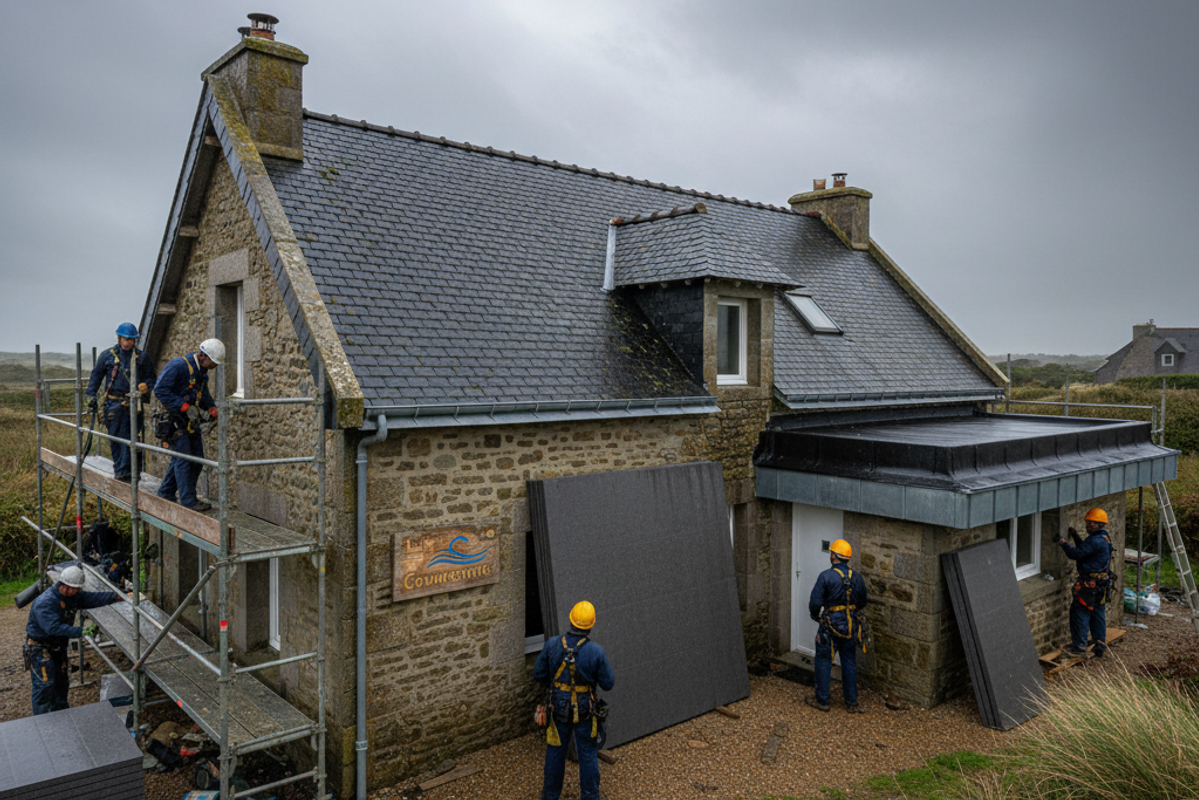 Entreprise de couverture Crozon 2026 : Trouvez le meilleur professionnel toiture