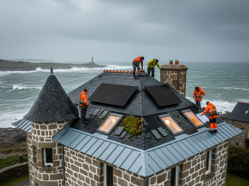 Entreprise de couverture à Brest en 2025 : Toit, pluie bretonne et économies d’énergie
