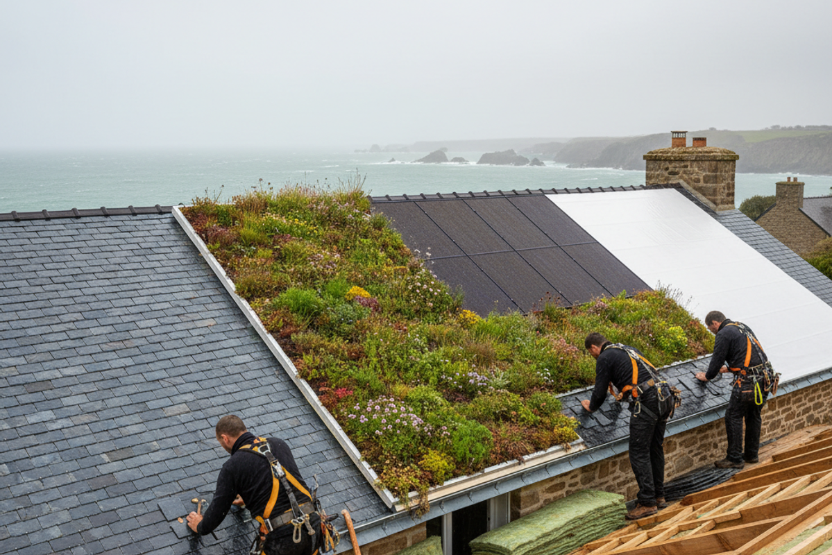 Rénovation toiture à Brest en 2026 : tradition, innovation et durabilité