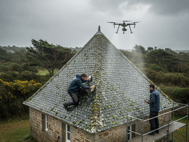 Démoussage de toiture en Bretagne : Tendances et bonnes pratiques 2025
