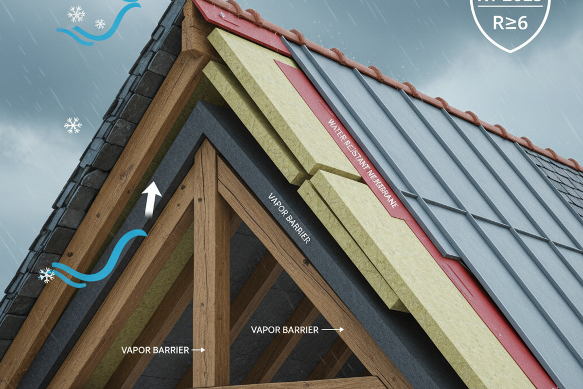 Isolation toiture par sarking en Finistère : guide complet 2025