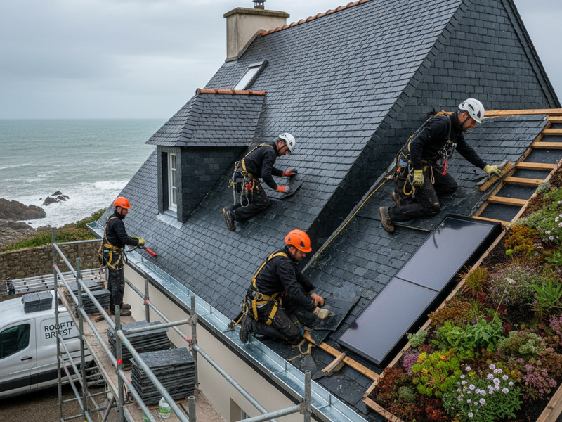 Entreprise de couverture à Brest en 2025 : Trouvez l’expert local idéal