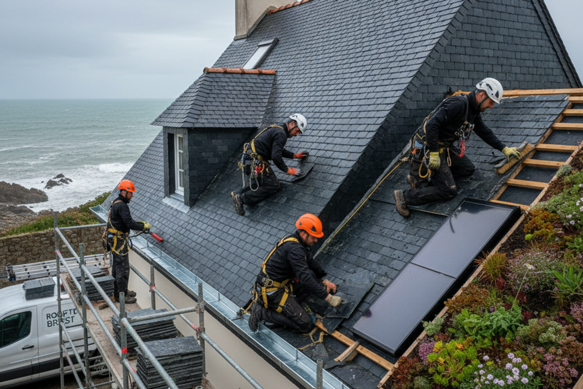 Entreprise de couverture à Brest en 2025 : Trouvez l’expert local idéal