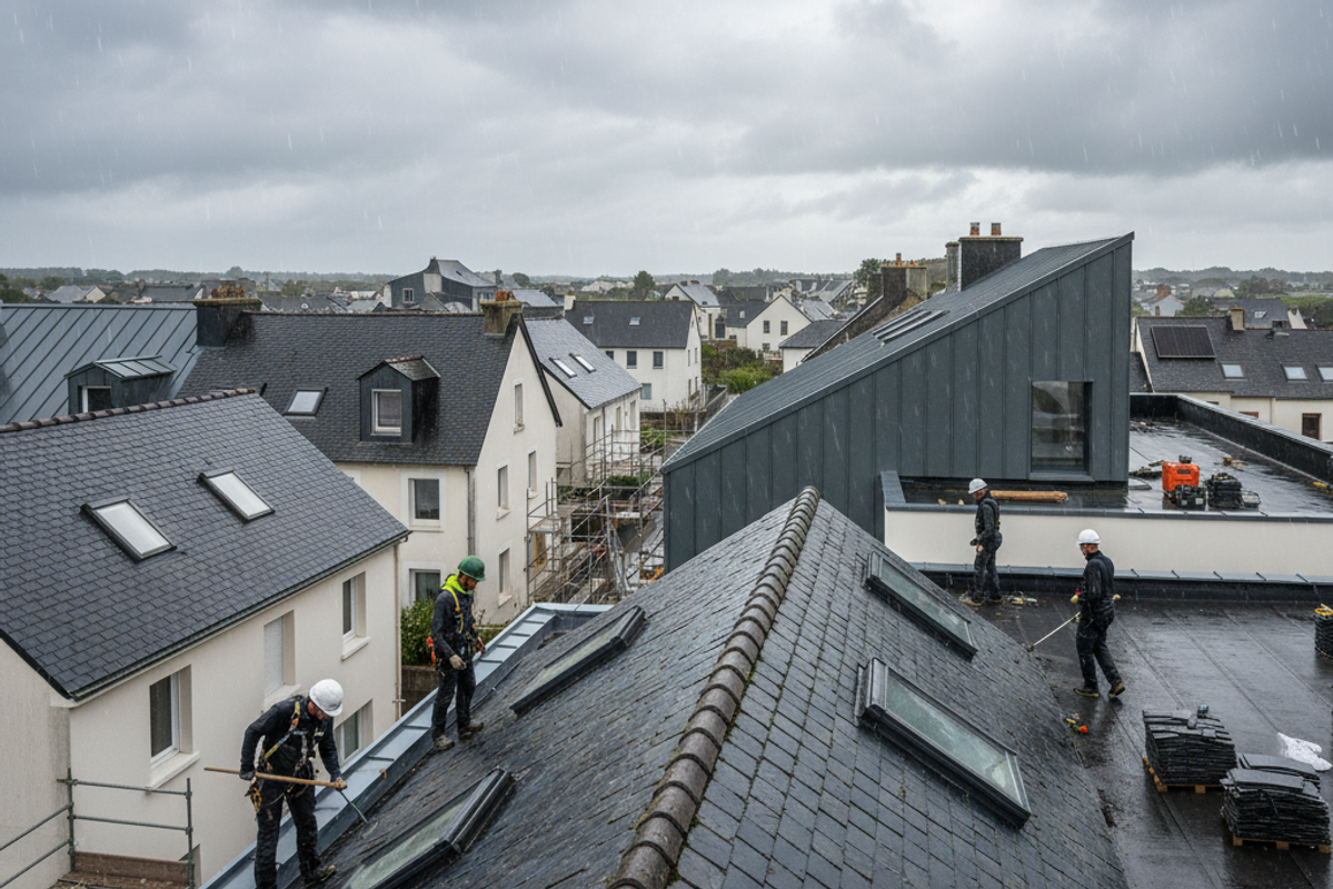 Entreprise de couverture à Brest en 2025 : tendances et services clés