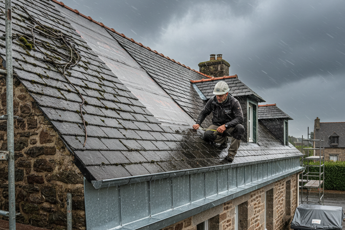 Rénovation toiture Brest 2026 : Protégez votre maison contre la pluie