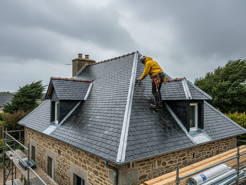 Rénovation de toiture à Brest en 2026 : allier pluie et performance