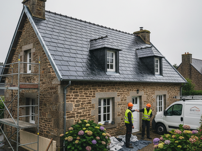 Rénovation de toiture à Quimper en 2026 : Offrez un coup de neuf à votre toit