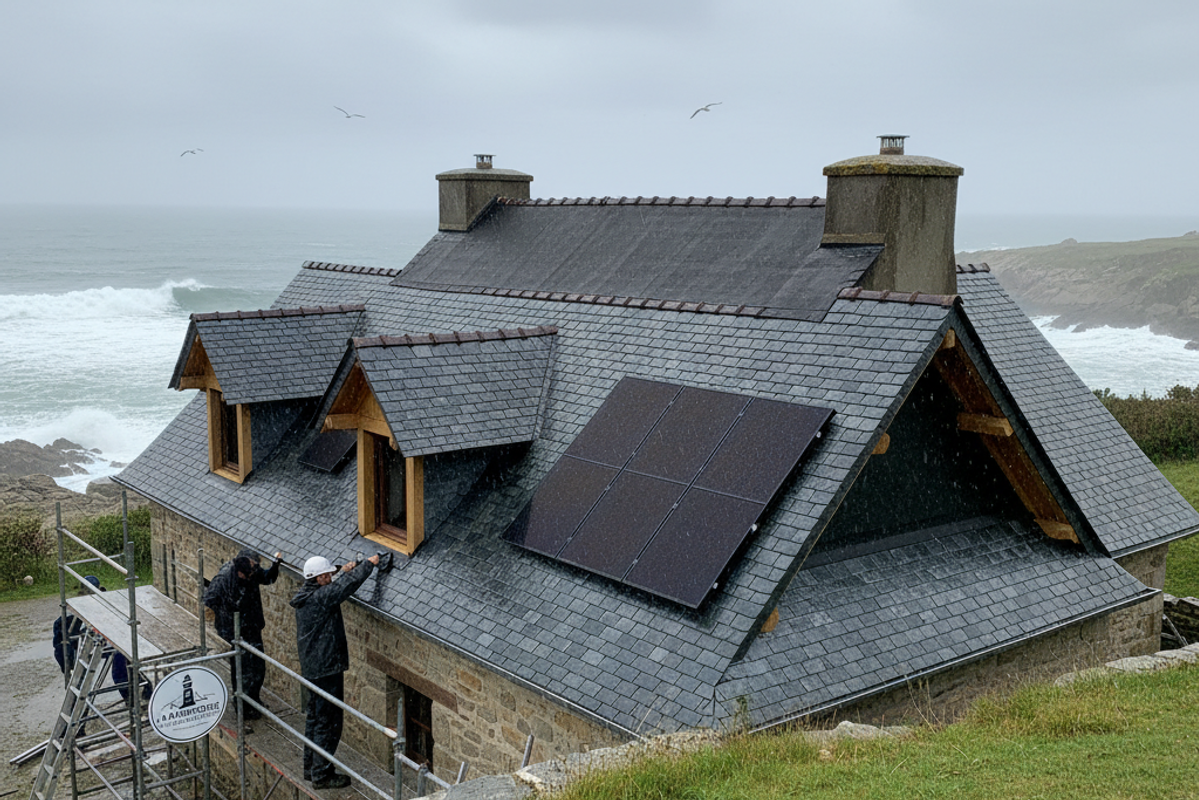 Entreprise de couverture à Brest en 2026 : Le patchwork parfait pour votre toiture