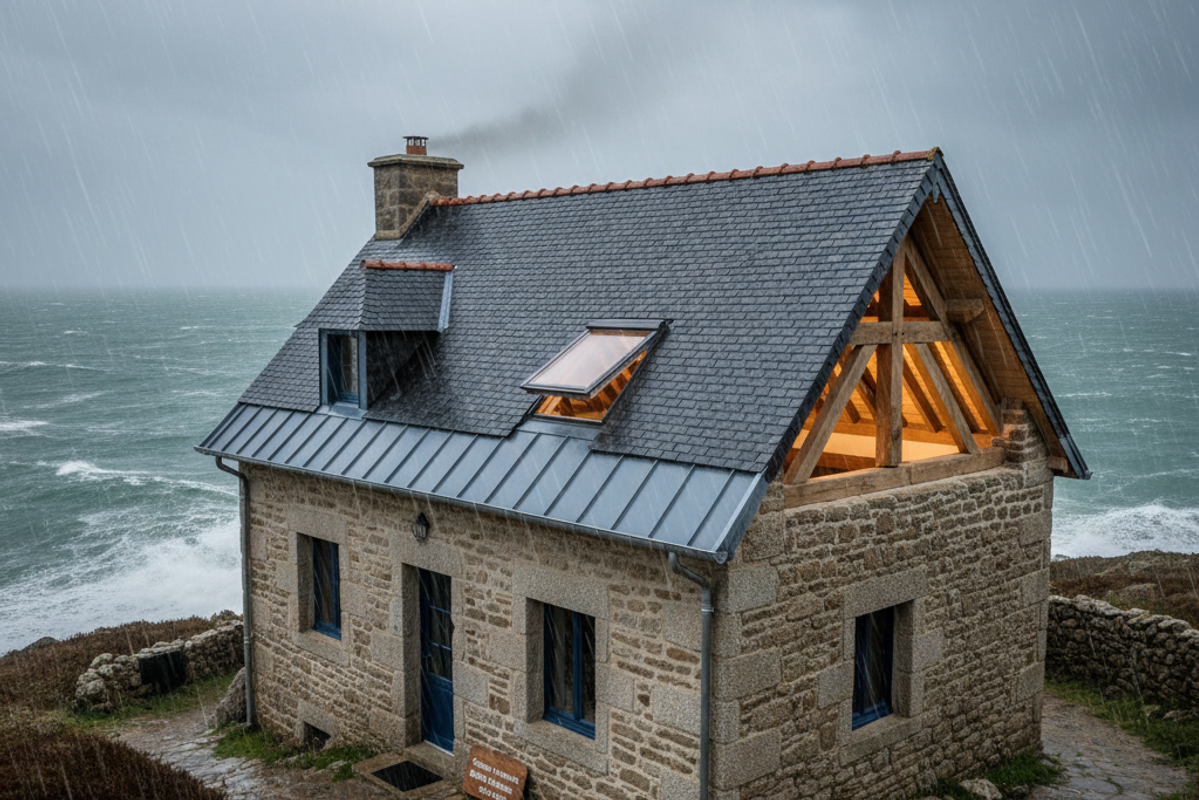 Entreprise de couverture à Lesneven : services toiture, zinguerie & charpente en 2026