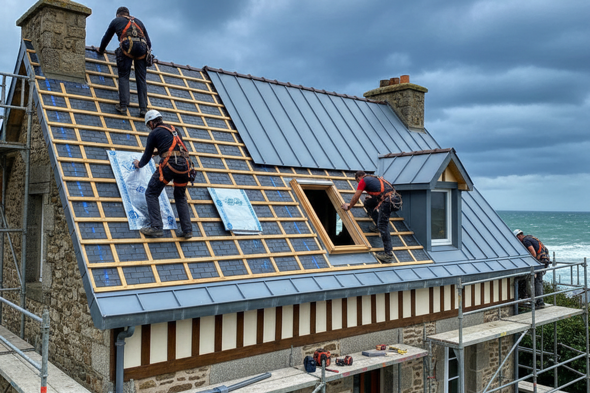 Entreprise de couverture Brest : Votre expert toiture en 2026