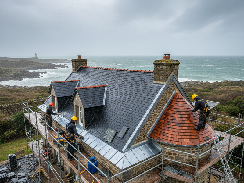 Rénovation toiture Brest 2025 : Guide complet pour protéger votre maison