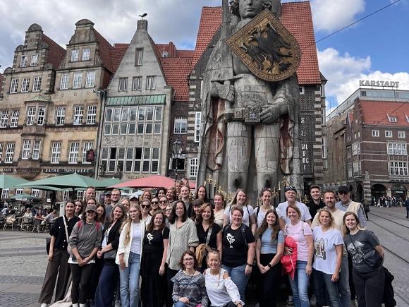 Die schmalen Raaben auf Tour: