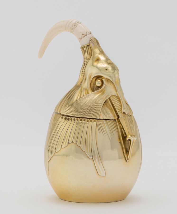 Coupe en argent, Art nouveau