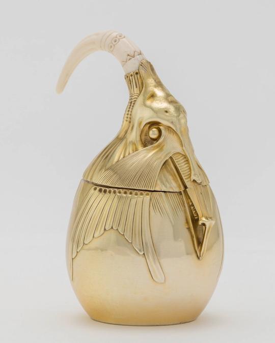 Coupe en argent, Art nouveau