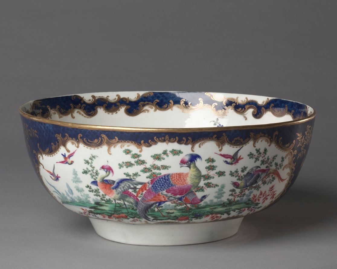 Cadre en porcelaine, XVIIIe siècle