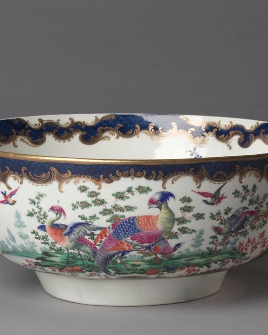 Cadre en porcelaine, XVIIIe siècle
