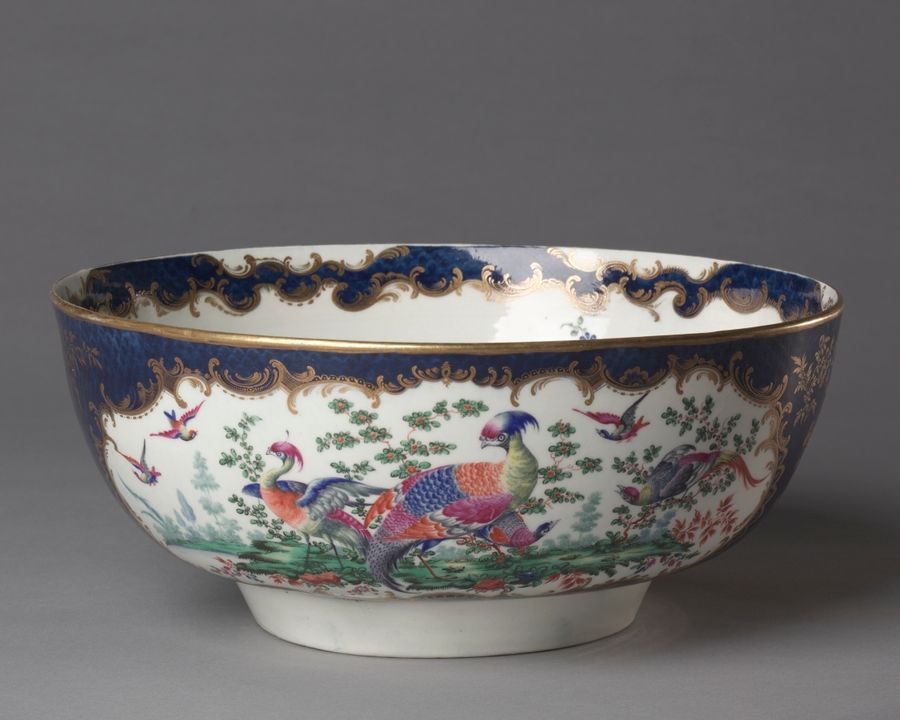 Cadre en porcelaine, XVIIIe siècle