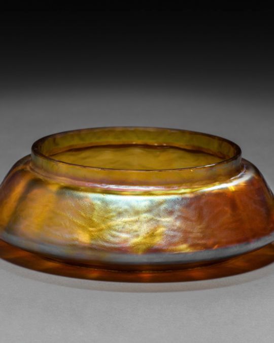 Bougeoir en verre, Art nouveau