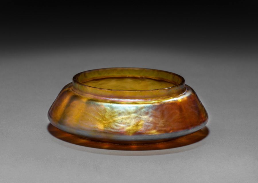 Bougeoir en verre, Art nouveau