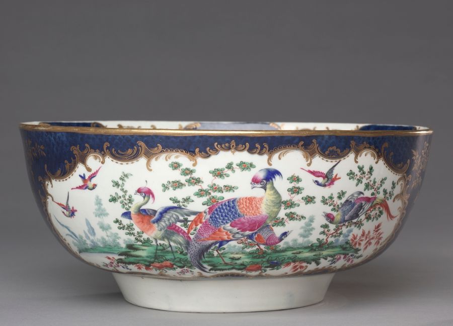 Cadre en porcelaine, XVIIIe siècle