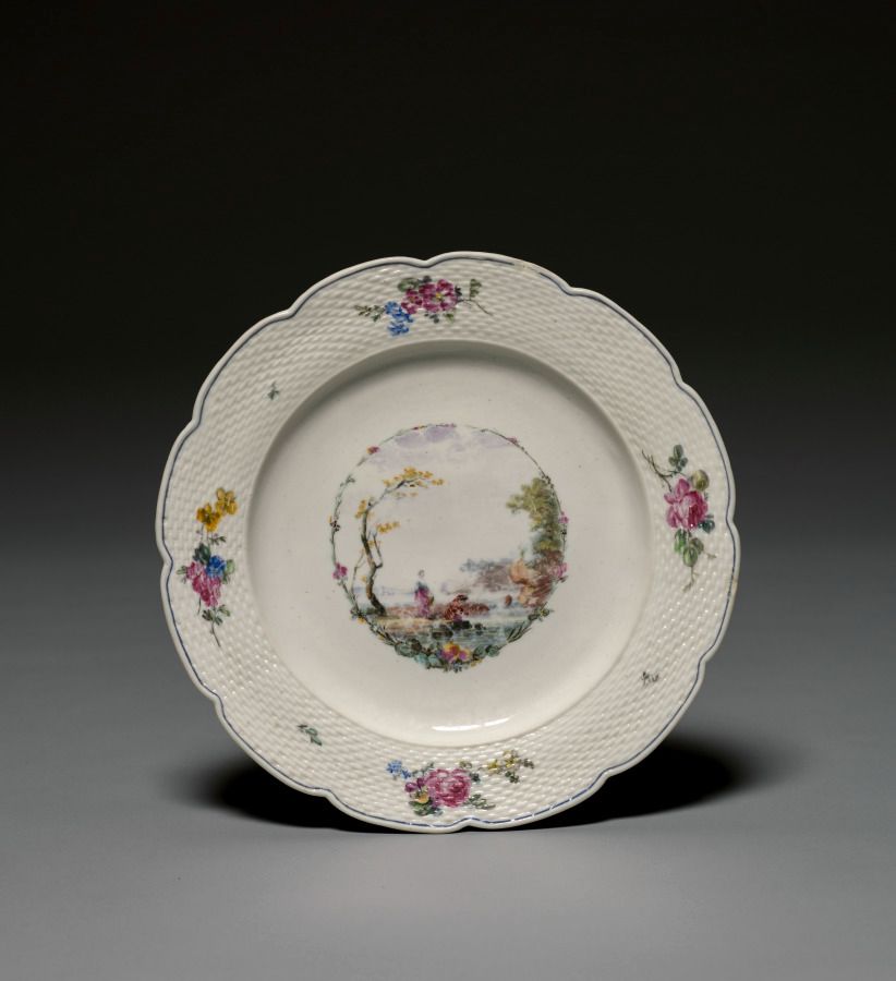 Assiette en porcelaine, Transition