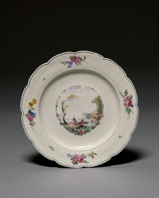 Assiette en porcelaine, Transition