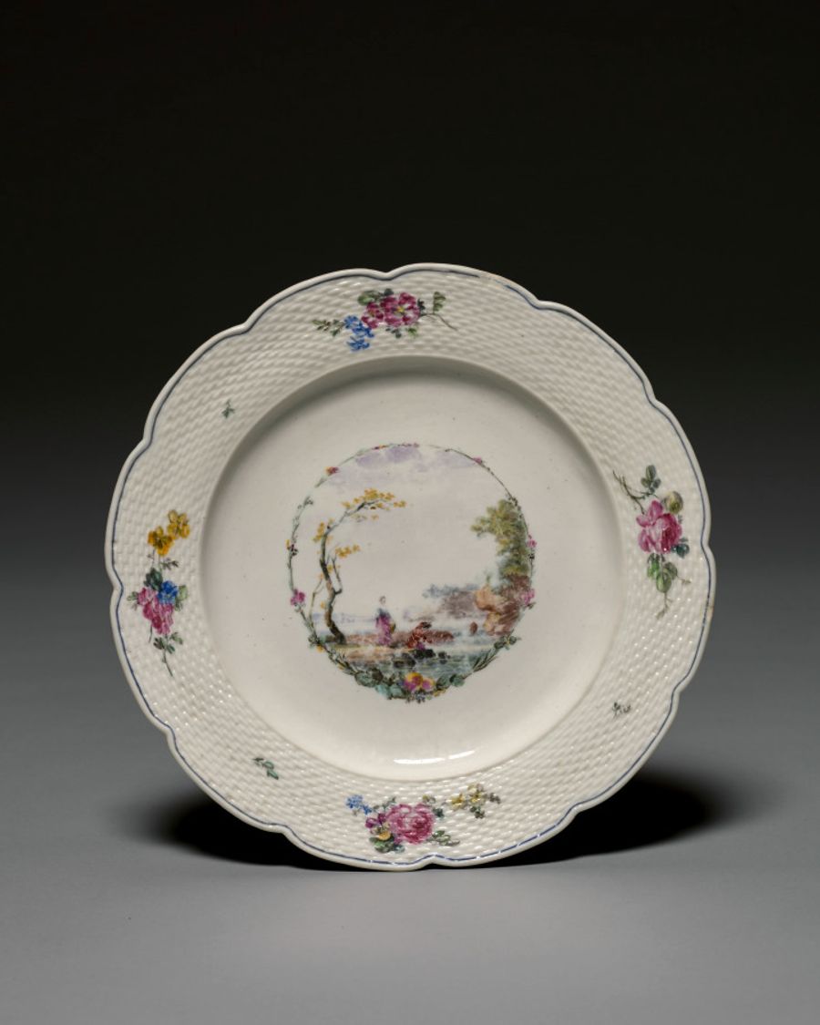 Assiette en porcelaine, Transition
