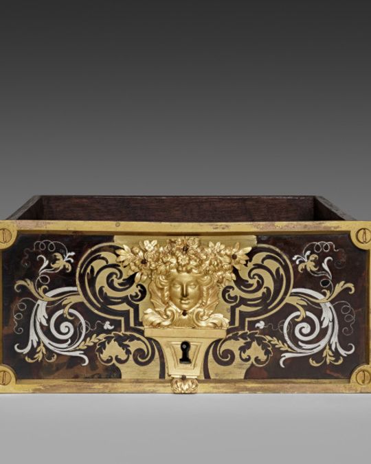 Cabinet en ébène et placage, Louis XIV