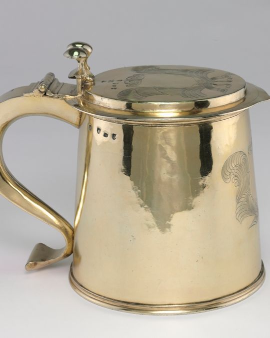 Chope en argent, XVIIe siècle