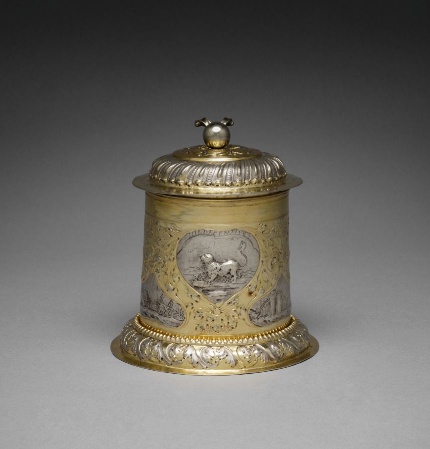 Chope en argent, XVIIe siècle