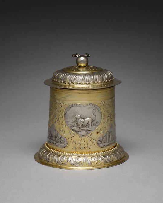 Chope en argent, XVIIe siècle