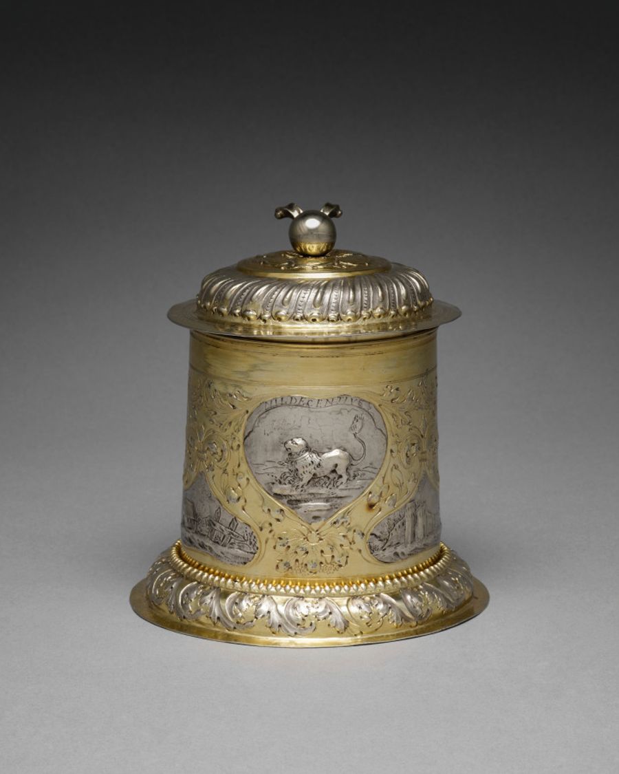 Chope en argent, XVIIe siècle