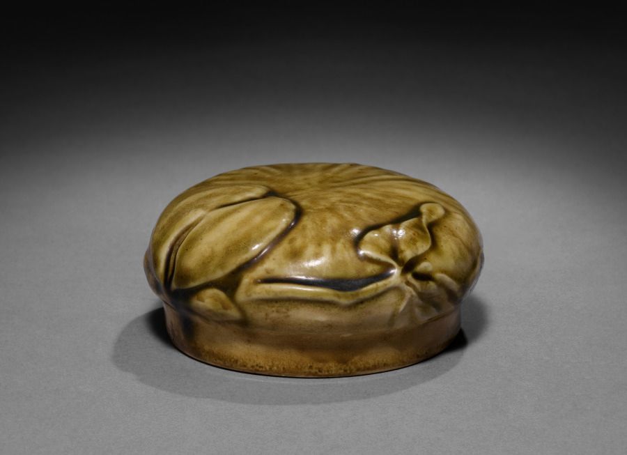 Bougeoir en laiton, Art nouveau