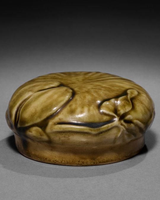 Bougeoir en laiton, Art nouveau