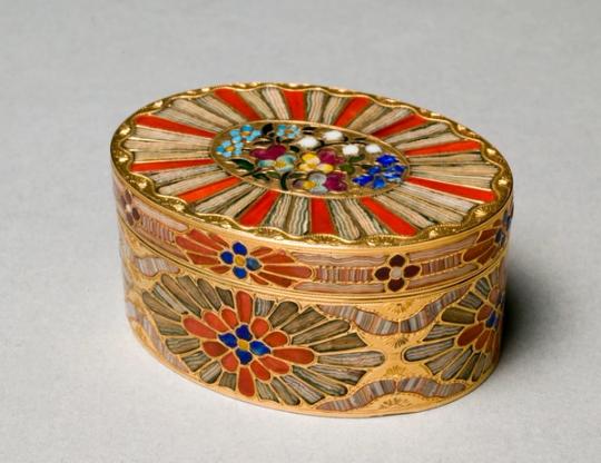 Tabatière en pierre, XVIIIe siècle