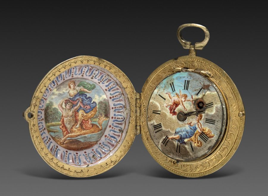 Montre en argent et laiton, Consulat
