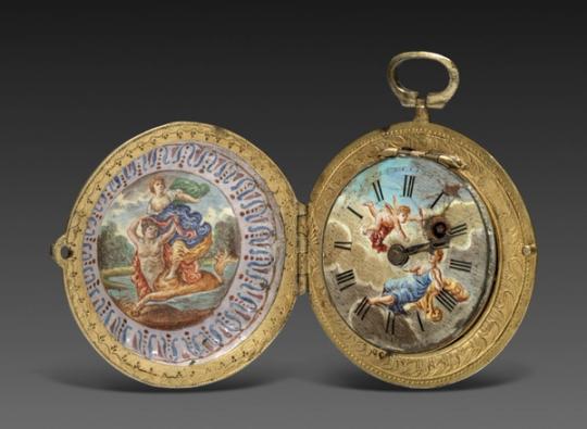 Montre en argent et laiton, Consulat